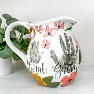 Boho Florals Pitcher