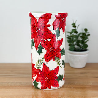 Poinsettia Vase
