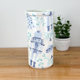 Nutcracker Chinoiserie Vase