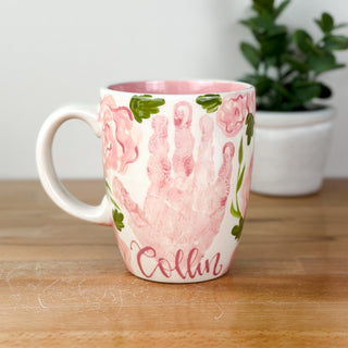 Elegant Flowers Mug