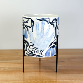 Art Deco Flowers Planter