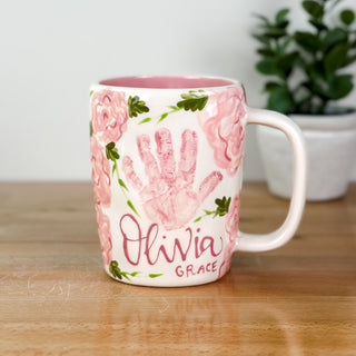 Elegant Flowers Mug