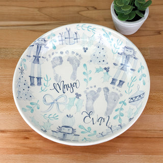 Nutcracker Chinoiserie Serving Bowl