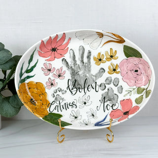 Boho Florals Petite Platter