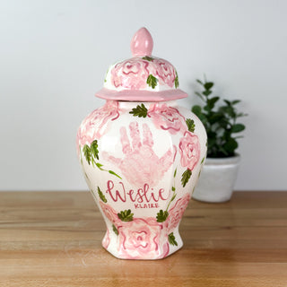 Elegant Flowers Keehln Ginger Jar