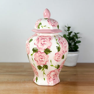 Elegant Flowers Keehln Ginger Jar