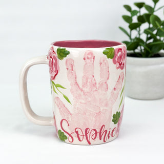 Elegant Flowers Mug