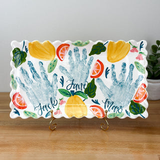 Summer Citrus Wide Platter