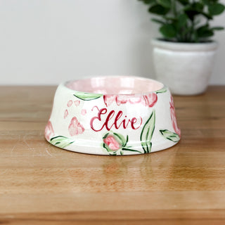 Peony Pet Bowl