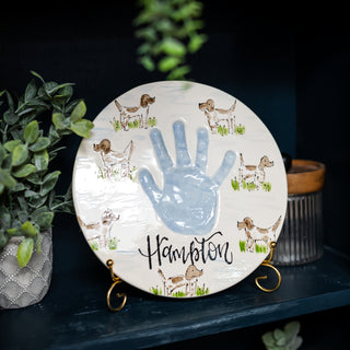 Pointers Clay Plaque