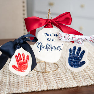 Custom Sports Team Clay Ornament