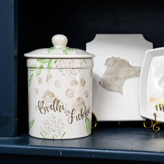 Sadie's Hydrangea Treat Jar
