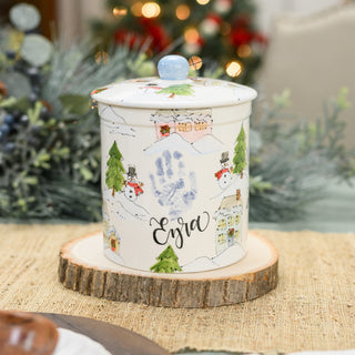 Christmas Town Cookie Jar
