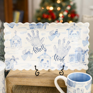 O Holy Night Wide Platter