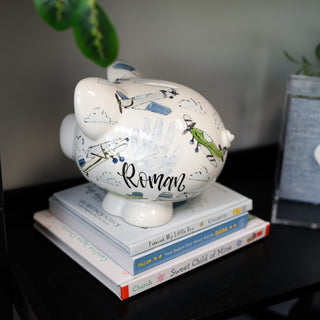 Airplanes Petite Piggy Bank