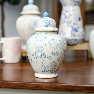 Floral Chinoiserie Tyler Ginger Jar