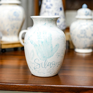 Floral Chinoiserie Petite Vase