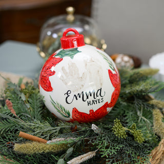 Poinsettia Jumbo Ornament