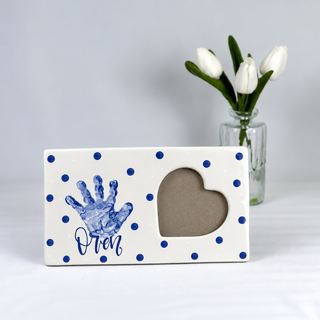 Polka Dot Picture Frame