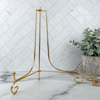 Gold plate stand