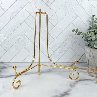 Gold plate stand